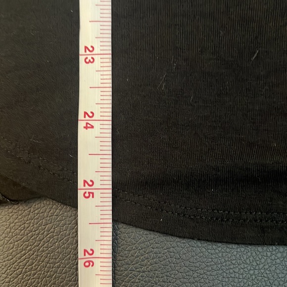 Amazon Daily Ritual Ladies Black Mock Neck Long Sleeve Tissue T Shirt Size Small - Picture 6 of 8